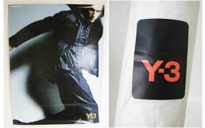 ■Y-3【ワイズ/ヨウジヤマモト】adidas Y’ｓ 販売 促用 ポスター 2008