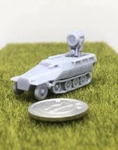 1/144 (3D)レジンキット　WWⅡ ドイツ軍 戦車　Sd.Kfz.251/20 D型 赤外線照射灯搭載型 1ワールドタンク ミュージアム 【同梱可能】_画像3