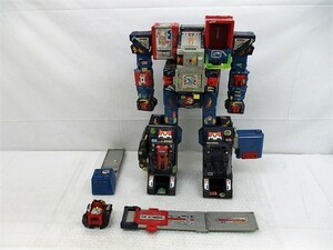 9486Y　トランスフォーマー カーロボット ブレイブマキシマス サイバトロン タカラ 変形 ロボット 当時物 Transformers ビッグサイズ