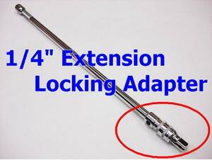  immediate bid * Snap-on *Blue-Point 1/4~ locking extension adaptor 
