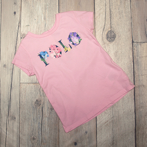 POLO RALPH LAUREN◇ポロ ラルフ ローレン・女の子用半袖Tシャツ◇ピンク系　24M・90サイズ　美品