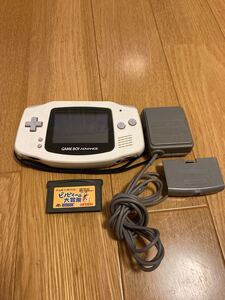 GBA ゲームボーイアドバンス本体 充電器付 動作確認済 美品