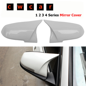 BMW F20 F22 F30 F31 F34 F32 F33 F36 E84 X1 M3M4 look mirror cover exchange M type after market goods white white original .