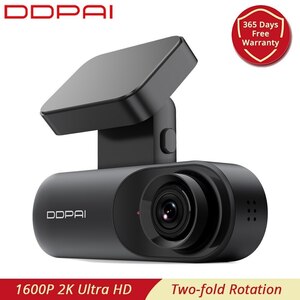 DdpaiダッシュカムモラN3 1600 1080p hd gps車両駆動オートビデオdvr 2 18k androidのwifiのスマート接続車カメラレコーダー24時間駐車