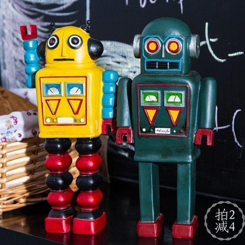 品質一番の 【激レア】昭和レトロ 木製計算ロボット 知育玩具