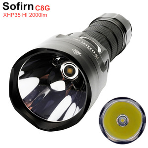 SOFIRN C8G powerful 21700 LED flashlight CREE XHP35 high 2000LM 18650 torch USB with charger 