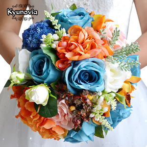  artificial flower bouquet bouquet diameter 25cm bride wedding bouquet 