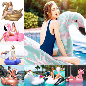 150cm розовый фламинго бассейн float 