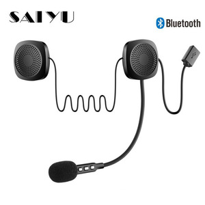 Saieosyuヘルメットヘッドセットワイヤレスbluetoothヘッドフォン互換最もオートバイスクーターヘルメットハンズフリ