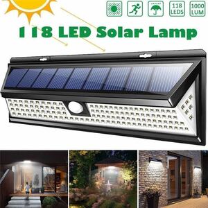 118LED 1000ru main solar rechargeable outdoors 