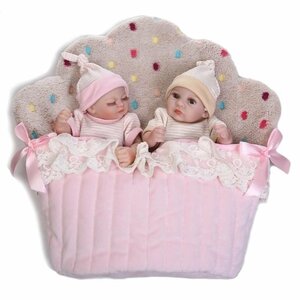  Reborn doll full silicon vinyl real baby doll Mini size 25cm bathing possibility lovely baby doll .. Chan set 