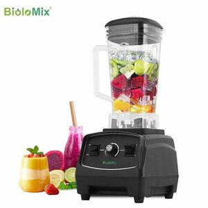 Bpa free 3HP heavy duty commercial b Len da- mixer high power food processor ice smoothie machine bar fruit b Len da-