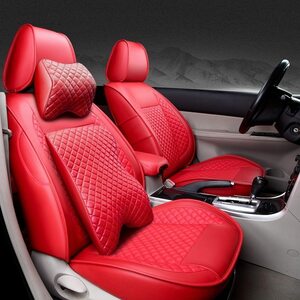 PU leather mesh 3D quilting processing car seat cover set B GOLF Tourane, Sharan etc. 3 row 7 name capacity for 