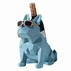  craft manner bru dog wine rack shelf equipment ornament resin pitobru dog wine holder display interior equipment ornament 