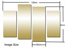 海外輸入インテリア (30x60cm x2枚, 30x80cm x2枚)_画像4