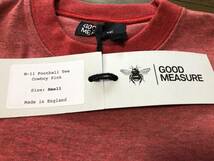 GOOD MEASURE M-11 FOOTBALL TEE S MADE IN ENGLAND 未使用品_画像4