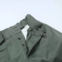 新品未使用 定価2.8万 WORKWARE HC BRITISH ARMY PANTS #479 - GREEN 緑 W36 XL イギリス軍 チノパンツ アーミーパンツ ワークウェア_画像4