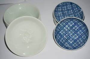 陶器小鉢　2種１０枚　　食器　和食器　陶器製食器