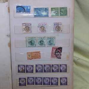  old philately America etc. . seal ending many. book@ is very old thing naan equipped is salted salmon roe s The stock book 