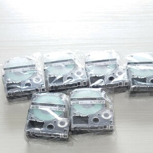 テプラPRO キングジム テプラテープ テープカートリッジ 9mm SS9K 黒文字