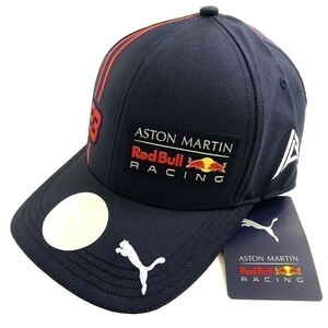 PUMA プーマ 新品 Red Bull Racing レッドブルコレクション ALEX ALBON 6パネル ベースボールキャップ 帽子 023291 01 AD▲010▼bus6459a