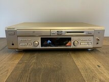 SONY CD/MDデッキ MXD-D3 CDプレーヤー MDプレーヤー コンパクトディスク ミニディスクデッキ ソニー 手渡大歓迎_画像4