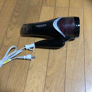 KOIZUMI ダブルファンドライヤー MONSTER KHD-W702 BLACK マイナスイオン