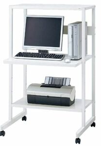 [ unused ][ free shipping ][ construction * installation service attaching ] plus personal computer rack PC-FY1207 white 16435