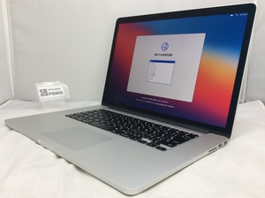 △1円スタート/Apple MacBook Pro Retina 15-inch Late 2013 A1398 EMC2745/Core i7 2.3GHz/512GB/16GB/15.4インチ/Mac OS Big Sur