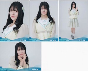 STU48 矢野帆夏 月別 netshop 生写真 2022 5月 2022.05 4種コンプ