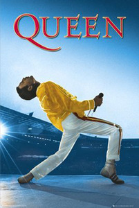 ■『QUEEN/wembley(Freddie Mercury)』のポスター■