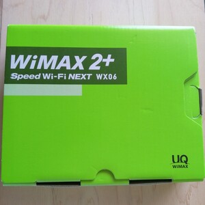 WiMAX2+ Speed Wi-Fi NEXT WX06