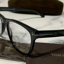 確実正規 新品 トムフォード TF5662 FT5662 001 眼鏡 サングラス tomford メガネ ブルーライトカット safari_画像2