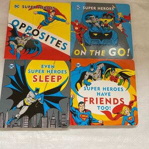 新品 super heroes little library 4冊セット英語絵本