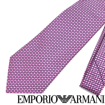 EMPORIO ARMANI ネクタイ ブランド エンポリオアルマーニ ソフトフクシアピンク 【剣先幅：8.5cm】 340282-642-09872_画像1