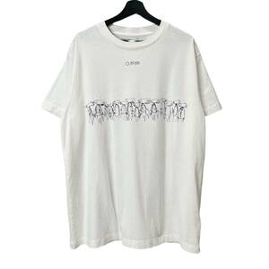 OFF-WHITE × FUTURA PRINT TEE オフホワイト フューチュラ プリント アロー カットソー Tシャツ
