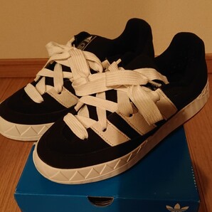 【28cm】adidas adimatic black 中古