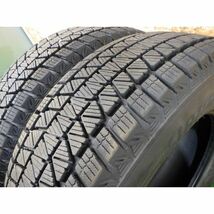 ブリヂストン BLIZZAK DM-V3 215/70R16 100Q 日本製 2本／2019年製9分山スタッドレスタイヤ／中古 特筆すべき損傷なし／本州四国九州4500円_画像4