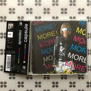 CD　CAPSULE 「MORE! MORE! MORE! 」帯付き　中田ヤスタカ