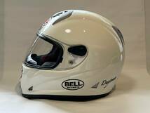 BELL M5XJ DAYTONA WHITE/BLACK SIZE:L サイズ 美品_画像2