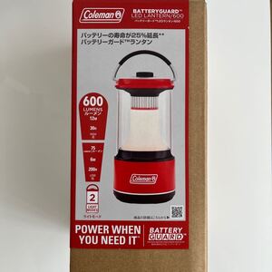 コールマン Coleman バッテリーガードLED ランタン600