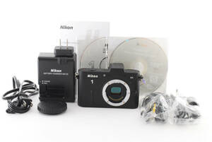 ■美品■ ニコン Nikon 1 V1 ボディ ブラック　　　　　 #1003767