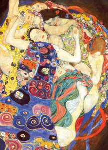 EUR 6000-3693 1000ピース ジグソーパズル 米国輸入 The Virgin 1913 by Gustav Klimt クリムト