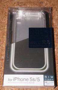 * new goods *ELECOM iPhone 5s/5 /SE flash cover clear 