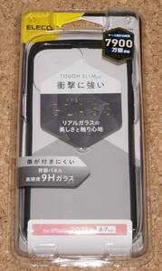 ★新品★ELECOM iPhone13Pro Max TOUGH SLIM LITE タフスリムライト フレームカラー 背面ガラス ブラック