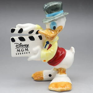  Disney Donald ceramics figure woruto Disney world Disney MGM Studio * opening 1987 year 