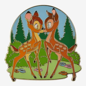  Disney Bambi & мех Lynn булавка Loungefly lounge fly USA 2022 год Release новый товар 