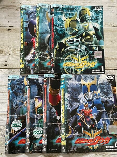 仮面ライダークウガ　DVD レンタル落ち