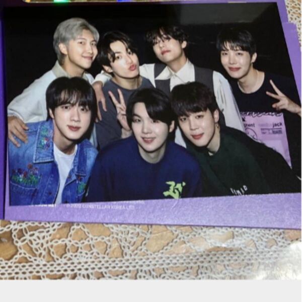 公式 BTS え!BTSマニアなんですか? 特典カード 未公開ショット