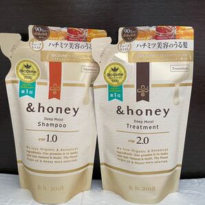 &honey ディープモイスト シャンプー&トリートメント 詰め替え用セット